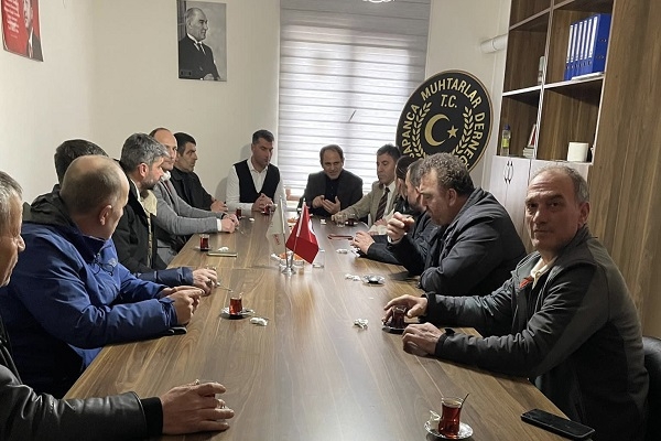 Başkan Keleş: ‘’ Muhtarlar ile bir araya geldi’’