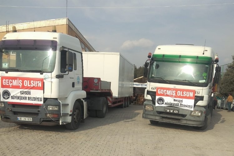 Büyükşehir Belediyesi,İhtiyaçlara göre de yardım malzemelerini çeşitlendiriyor.