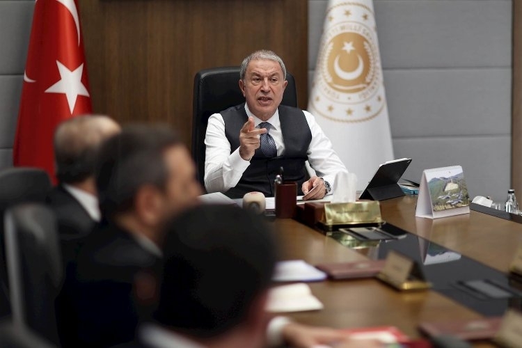 Bakan Akar Başkanlığında Toplantı Gerçekleştirildi
