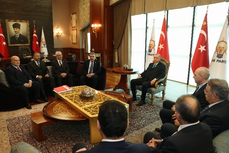 BBP Genel Başkanı Destici  :Cumhurbaşkanı adayımız Erdoğan'dır