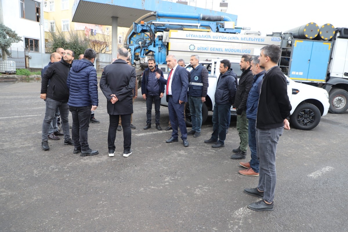 DİSKİ’den  Şanlıurfa’ya araç ve personel desteği