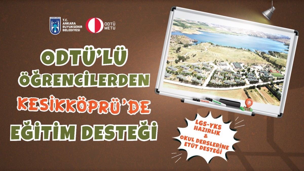 BÜYÜKŞEHİR BELEDİYESİNDEN KESİKKÖPRÜ’DEKİ MİSAFİRLERİNE EĞİTİM DESTEĞİ