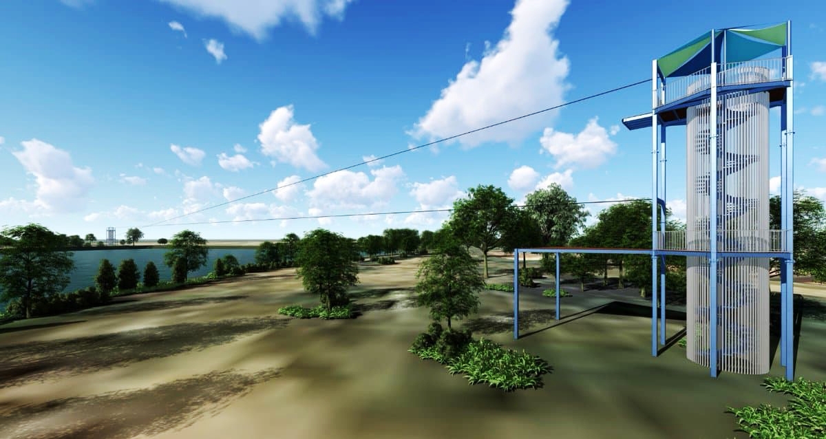 Sakarya Nehri’nde 'zipline' gezisi için geri sayım