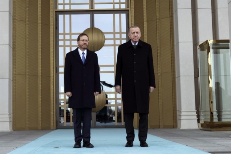 Cumhurbaşkanı Erdoğan, İsrail Cumhurbaşkanı Herzog'a Depremde Gösterdiği Dayanışma İçin Teşekkür Etti
