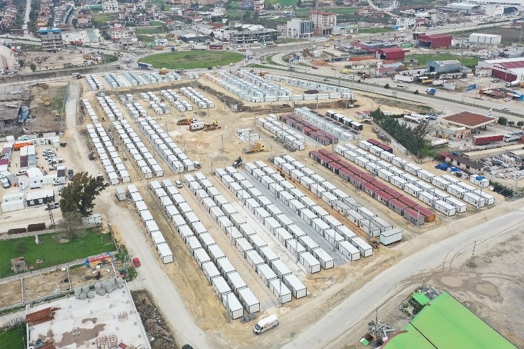 Konya Büyükşehir Belediyesi, Hatay'a Konteyner Kent Kazandırıyor