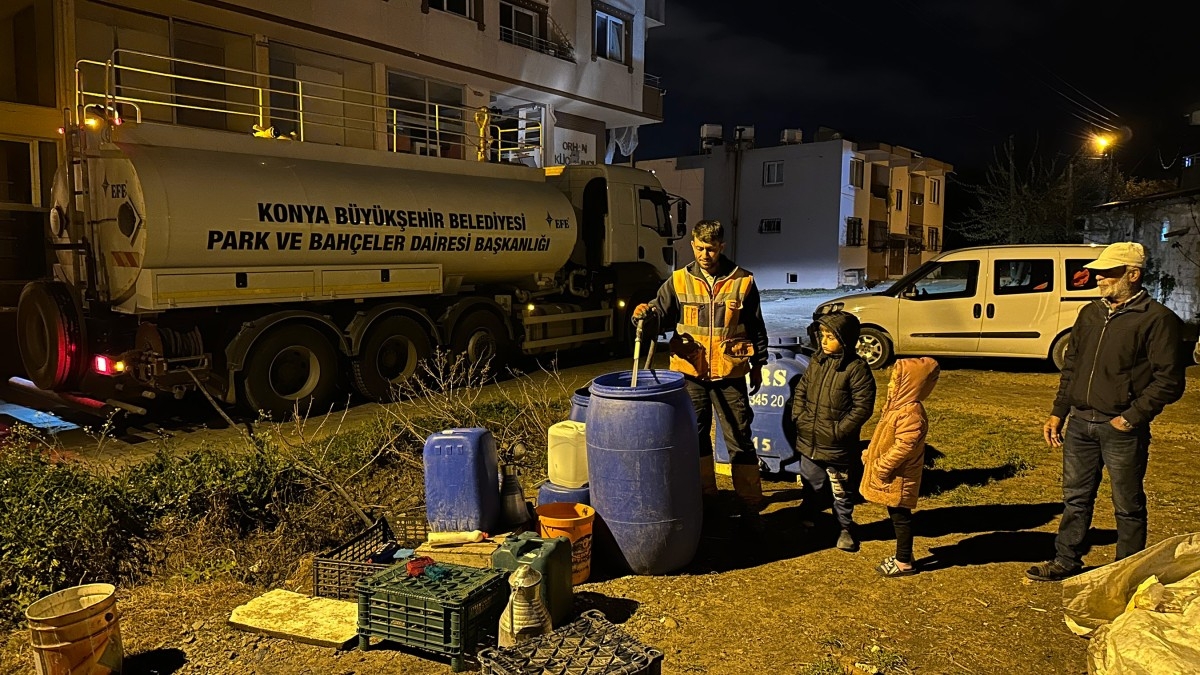 Hatay'da Deprem Sonrası Konya Büyükşehir Belediyesi'nin Yürüttüğü Çalışmalar



