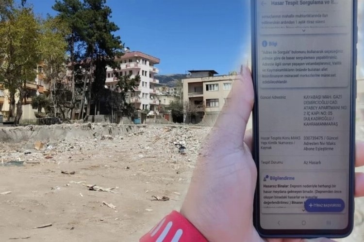 Kahramanmaraş depreminde yıkılan apartmanın 