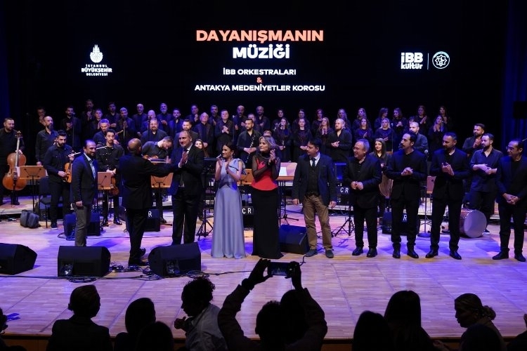 Antakya Medeniyetler Korosu İstanbul’da sahne aldı.