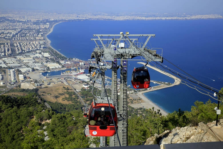 Antalya Tünektepe Teleferik Sosyal Tesisleri Hizmete Başlıyor