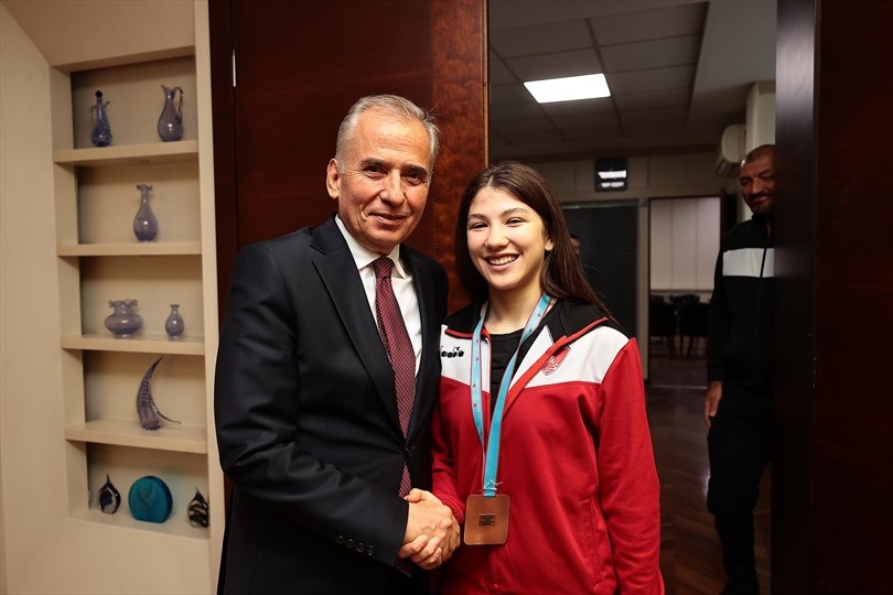 Denizli Büyükşehir sporcusu Sıla Şahbal, Avrupa Judo Kupası’nda