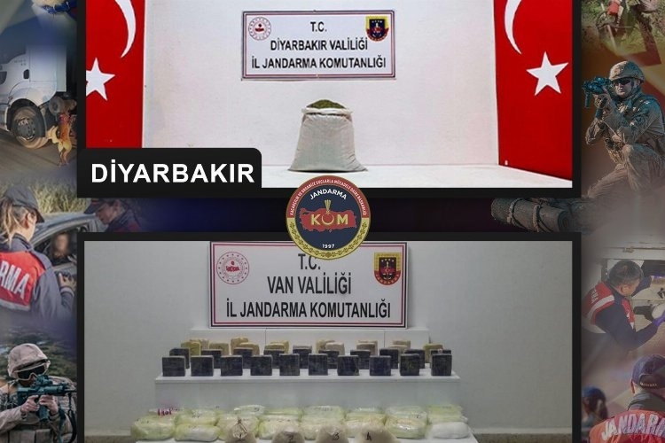 Jandarma operasyonunda 20 kilogram eroin ele geçirildi
