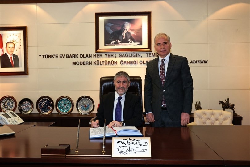 Bakan Nebati’den Başkan Zolan’a ziyaret