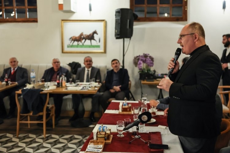 Başkan Bilgin iftar sofrasında muhtarlarla buluştu