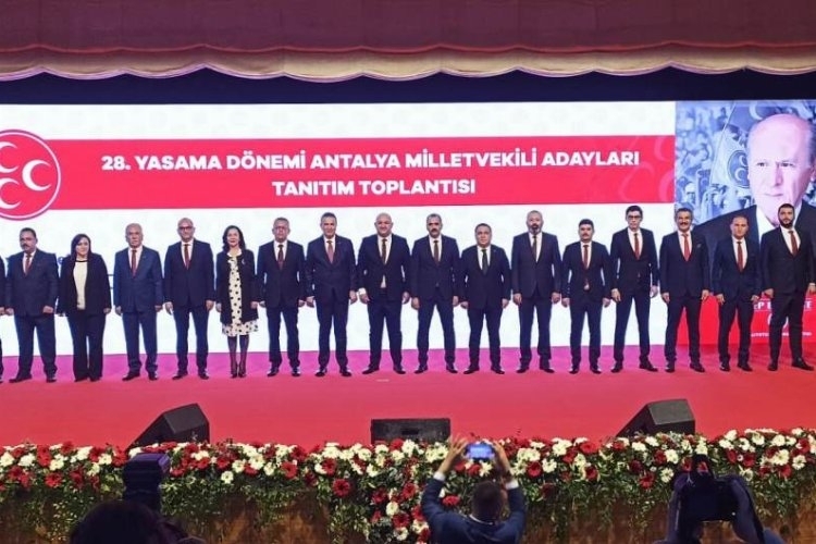 MHP Antalya İl Başkanlığınca, milletvekili aday tanıtım programı düzenlendi.