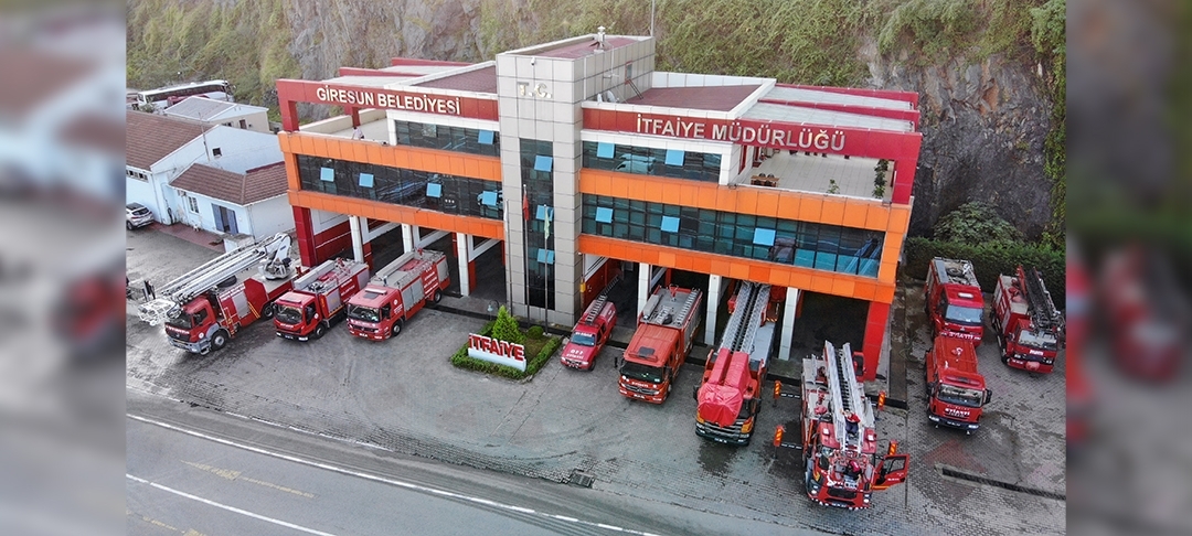 Giresun İtfaiyesi 7/24 daima hazır