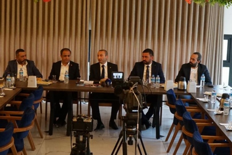 Turan Şahin, Kahramanmaraş'ta Medya Mensuplarıyla Buluştu