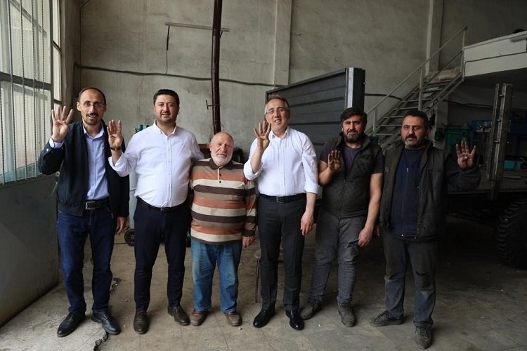 Başkan Savran Nevşehir esnafını ziyaret etti