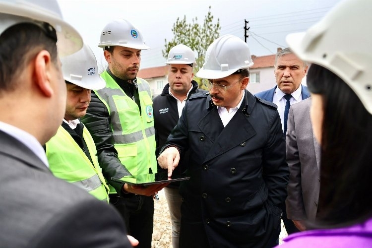 Bilecik Vali Dr. Kızılkaya yatırımları inceledi