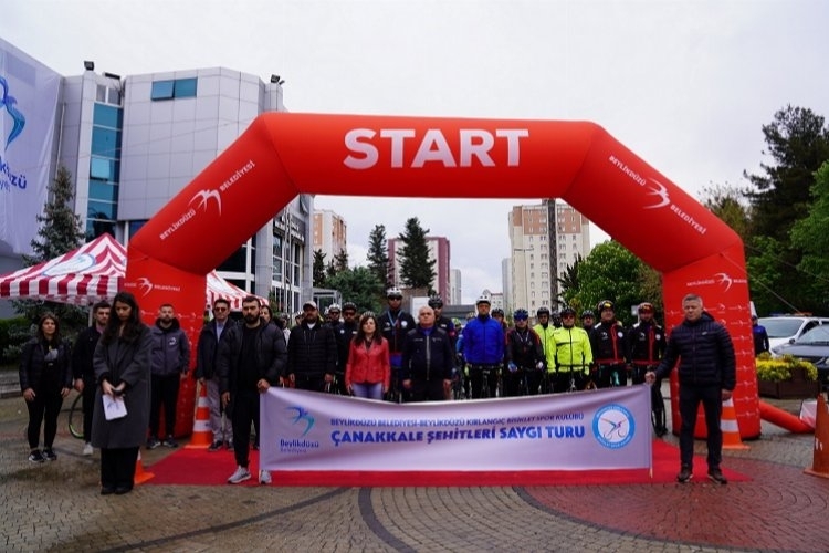 Çanakkale şehitleri için Pedallar dönüyor