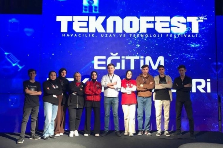 İnegöl'ün projeleri Teknofest 2023’te binlerce rakibi geride bıraktı
