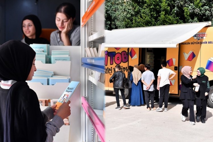 Mersin'de Kitap Rüzgarı: Kitobüs İle Eğitim Yolculuğu

