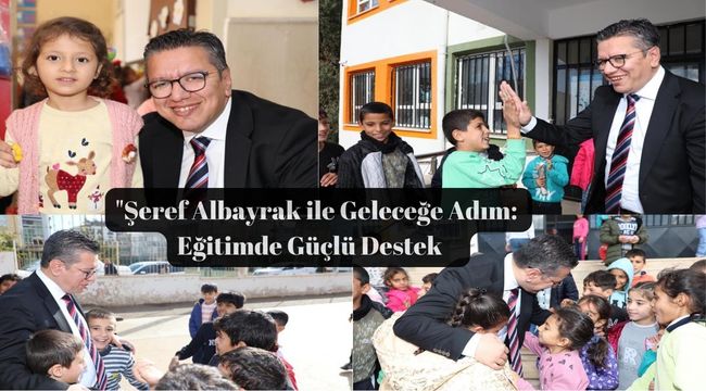 Başkan Albayrak'tan Eğitime Destek: Okul Ziyaretleri Sürüyor