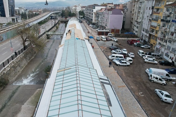 Bursa Gökdere Çarşısı Projesi Yüzde 75 Tamamlandı