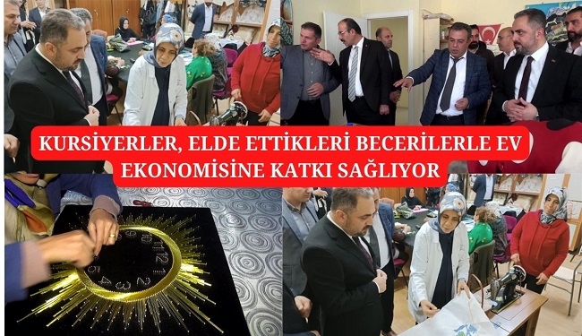 Daire Başkanı Birecik Halk Eğitim Merkezini Ziyaret Etti*