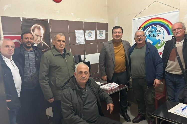 Bezbaş, BES Keşan Şubesi'ni Ziyaret Etti