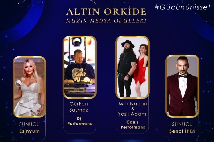 Altın Orkide Müzik Medya Ödülleri için Heyecanlı Geri Sayım Başladı