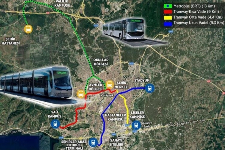 Sakarya'da Hat Mesafesi Artırıldı