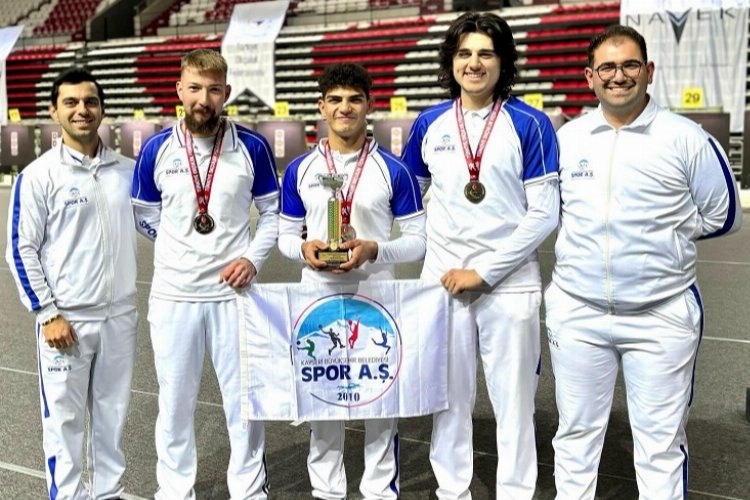 Türkiye şampiyonu Kayserili sporcu oldu