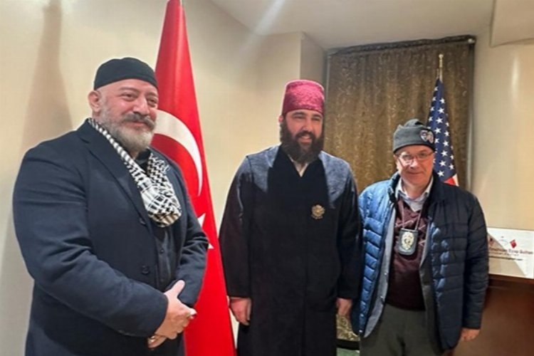  II. Abdülhamid Han'ın Torunu Abdülhamid Kayıhan Osmanoğlu, ABD'de Toplantıya Katıldı