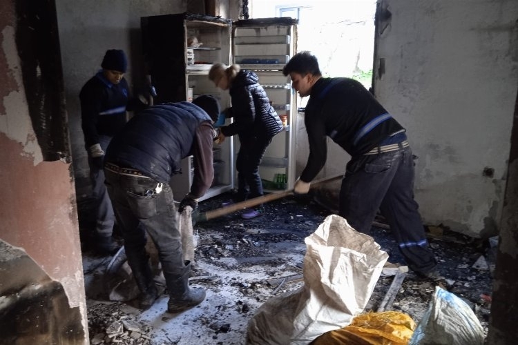 Bodrum'da Yangın Mağdurlarına Anında Yardım Eli Ulaştı