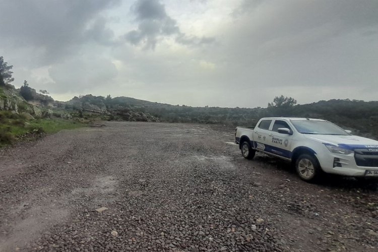 Bodrum Zabıtası, Hafriyat Denetiminde Görev Alıyor
