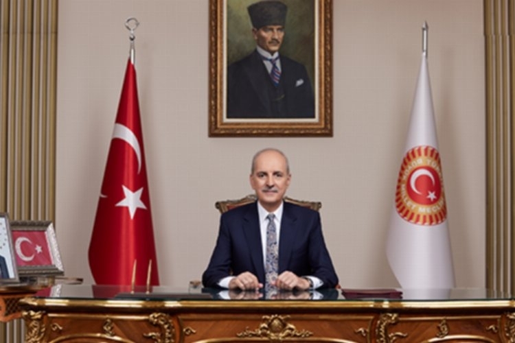 TBMM Başkanı Kurtulmuş'tan Kırgızistan'a Geçmiş Olsun Mesajı