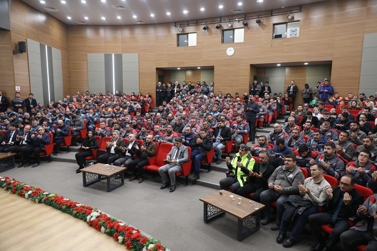 Melikgazi Belediyesi Personeline Teşekkür