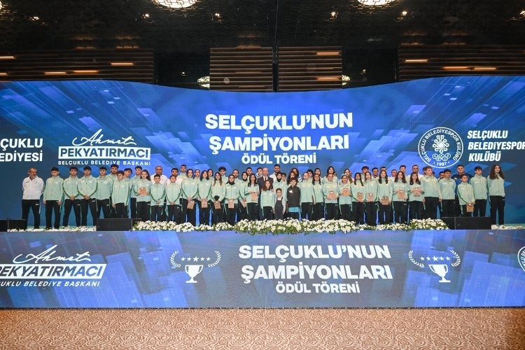 Selçuklu'da Zaferin Kahramanları Ödüllendirildi