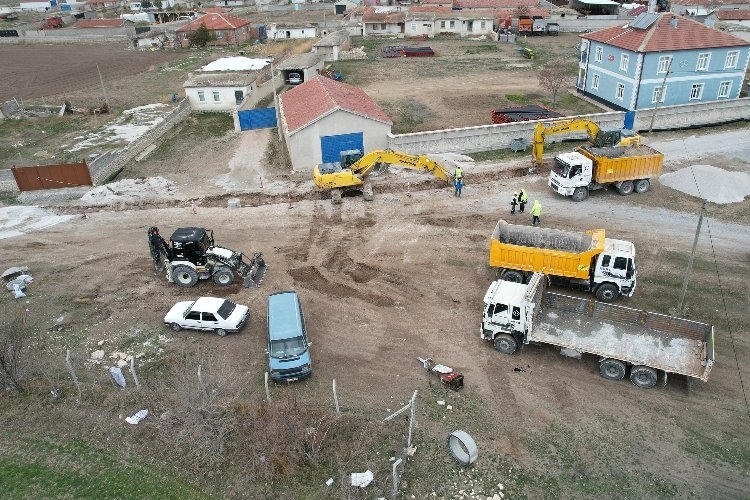 Konya'da Altyapı Yatırımları Artarak Devam Ediyor