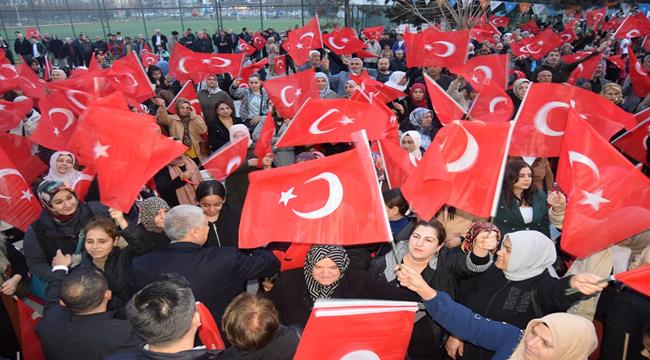 AK Parti Birecik Seçim Bürosu Coşkulu Bir Katılımla Açıldı
