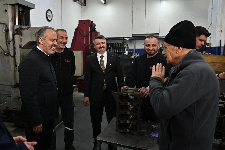 Bursa Belediye Başkanı Aktaş, Otosansit Esnafıyla Buluştu