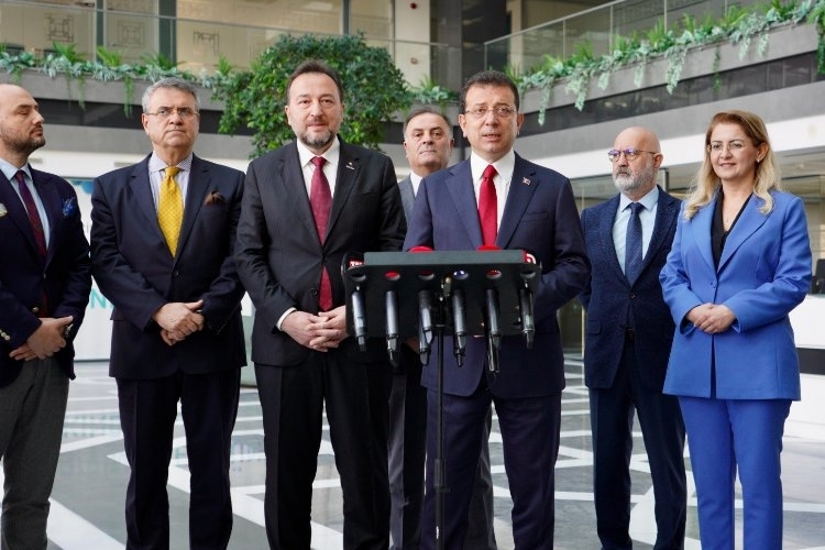 İstanbul Büyükşehir Belediye Başkanı İmamoğlu, MÜSİAD'ı Ziyaret Etti