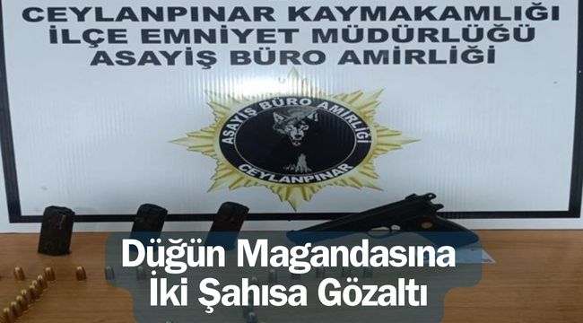 Şanlıurfa'da Düğünde Havaya Ateş Açan Şahıs Gözaltına Alındı