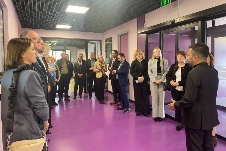Litvanyalı Delegeler, Engelsiz Yaşam Merkezi'ni Ziyaretleriyle Büyük İmpression Edindi