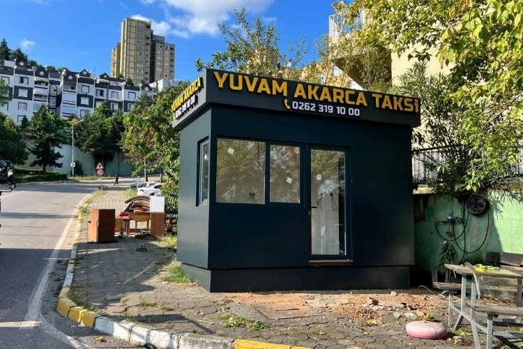 Prefabrik Taksi Durakları İçin 25 Adet İhale Başlıyor