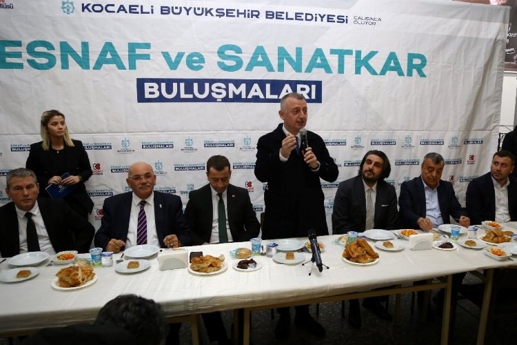 Büyükakın, Sanayi Esnafıyla İftar Sofrasında Buluştu