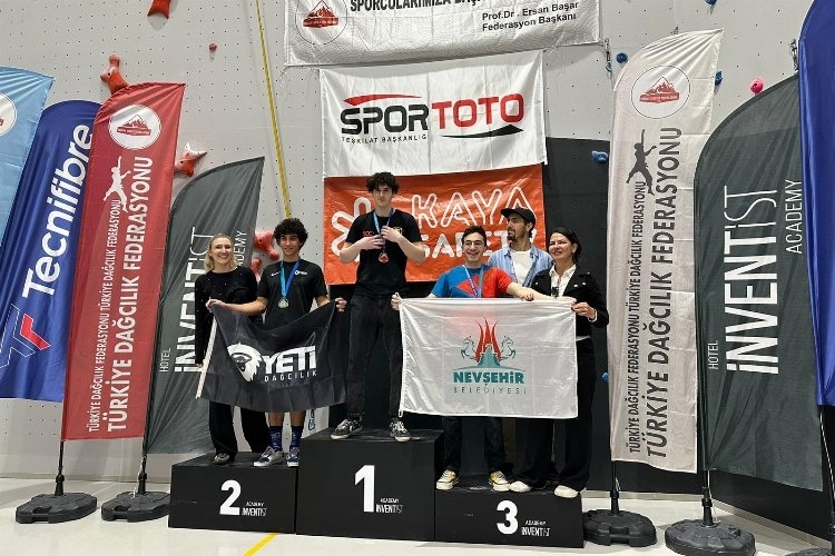 Nevşehirli Sporcu Türkiye Genelinde Üçüncülüğü Elde Etti