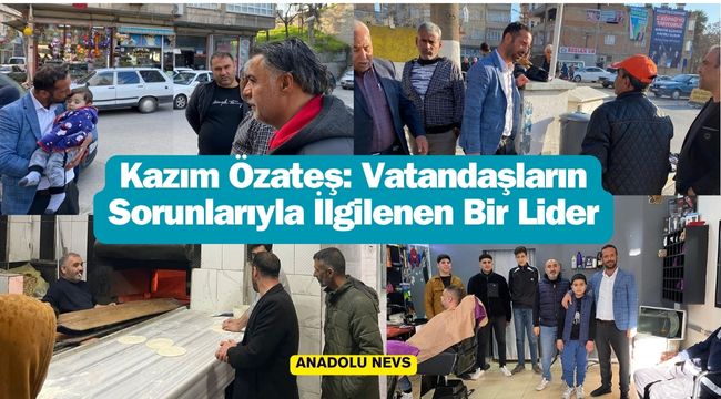 Mahalle Halkının Güvendiği İsim: Kazım Özateş Muhtarlık İçin Hazır!