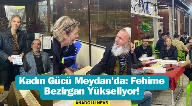 6 Erkek Adaya Meydan Okuyan Tek İsim: Fehime Bezirgan!