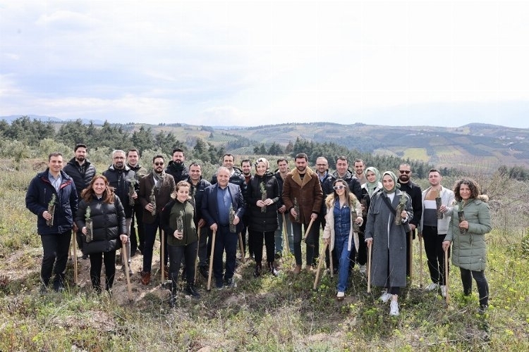 Bursa'da 40 Bin Fidanla Yeşeren 100 Binlik Orman Projesi